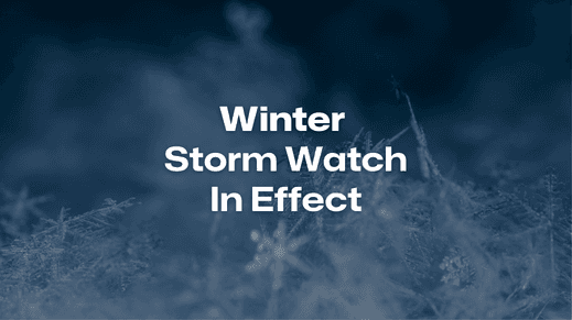 Storm Watch in Effect